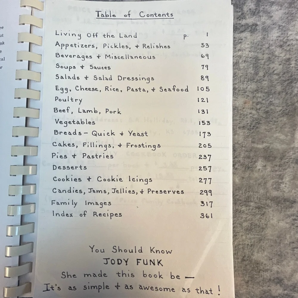 Price Family Cookbook The Home Farm England Heritage Recipes Jody Funk